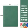 Fornecimento exclusivo transfronteiriço de cadernos criativos novos em papel manteiga, planner Amazon, cadernos diários simples em inglês atacado