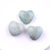 Piedra Natural de Venta Caliente Transfronteriza 30*12 Corazón No Poroso Cristal Rosa Accesorios de Juguete Arqueológico Corazón DIY Pequeño Regalo