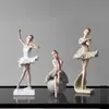 Figura de Bailarina de Ballet Cuidadosamente Seleccionada Artesanía Transfronteriza de Resina Escultura de Regalo de Navidad Estética Multifuncional Compatible