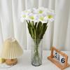 Tulipas Floridas de Toque Real de Alta Qualidade, Flores Artificiais, Arranjos de Casamento, Arranjos de Flores, Adereços de Fotografia para Casa Hotel, Flores Artificiais