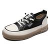 Sapatos Brancos Primavera e Outono Femininos Couro Genuíno Sapatos Femininos 2024 Novos Femininos Slip-on Solado Macio Camada Superior Couro Bovino Sapatos Casuais