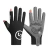 Luvas de Ciclismo ao Ar Livre para Homens e Mulheres, Antiderrapantes, Respiráveis, Absorventes de Choque, Esportivas Finas, Frisbee, Bicicleta, Dedos Completos, Sensíveis ao Toque