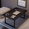 Cama portátil Mesa pequena Bay janela Mesa dobrável Estudante Dormitório Mesa Laptop Suporte Workdesk