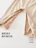 Pantalones de bebé, algodón sin teñir, pantalones de dormir para primavera y otoño, de cintura alta, protectores de barriga, pantalones casuales, pantalones de pierna ancha, pantalones largos para bebé