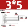 GB873 remache de aluminio cabeza plana grande remache semitubular cabeza semirredonda remache hueco cabeza redonda M2M2.5M3M4M5M6