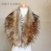 Bufanda de cuello falso chal para mujer cuello de piel exportación extranjera bufandas de moda coreana otoño e invierno para mujer cuello de imitación de piel