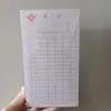 Tarjeta de Registro de Mercancías de Almacén Tarjeta de Inventario Tarjeta de Identificación de Material de Estantería Impresión a Doble Cara Tarjeta Pequeña de Almacenamiento Tarjeta de Material de Almacén