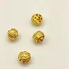 Prata S925 banhada a ouro padrão de nuvem antiga contas espaçadoras de lanterna acessórios para pulseira DIY contas soltas acessórios de joia acessórios de conta para cintura