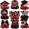 Novos Enfeites de Favo de Mel para a Temporada de Formatura de 2026 Centros de Mesa para Cerimônia de Formatura Decorações para Festa da Temporada de Formatura