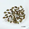 Rhinestones para Decoración de Uñas Color Amarillo Humo Cristal Dongzhou Colección Color Café Melard de Alta Calidad Accesorios de Uñas de Repuesto Huazi