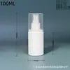 Fornecedor Fabrica Frascos Brancos com Tampa Spray Feitos de Material Hdpe com Capacidade de 100-200ml, Frascos Plásticos Universais para Loção