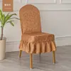 Funda Gruesa Nueva para Silla de Hotel Silla de Comedor Silla Curva Funda para Asiento Tipo Universal Funda Especial para Taburete Fábrica
