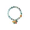 Método antiguo goteo de aceite seguro corazón de azúcar pulsera de ágata nicho amigas diseño Mori pulsera de ágata fuente de sal al por mayor