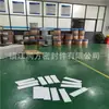 Lámina de PTFE puro anti-deslizamiento punzonado CNC tallado CNC agujero de posicionamiento brida agujero ciego