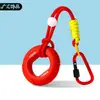 Entrenador de fuerza de agarre de silicona para ejercicios de rehabilitación, llavero equipo de entrenamiento de fitness para la fuerza de los dedos, anillo de agarre de silicona