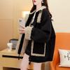 Chaqueta de Mezclilla Gruesa con Forro de Felpa para Mujer, Nuevo Estilo Otoño e Invierno 2026, Abrigo de Algodón Casual Holgado, Chaqueta Elegante Versátil