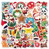 50 Adesivos de Grafite de Natal Dos Desenhos Animados Chapéu de Natal Alce DIY Bagagem Decorativa Caderno Adesivos Papel de Desenho