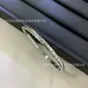 Pulsera Pequeña con Patrón de Diamantes, Versión Estrecha, Oro Rosa, Incrustada con Diamantes, Moderna y de Alta Gama, Nuevo Modelo para Mujer 2024
