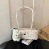 Nova Bolsa de Ombro com Bolinhas 2026 para Mulheres, Estilo Coreano Fofo Design de Nicho Bolsa de Axila, Bolsa Transversal Versátil da Moda para o Dia a Dia