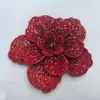 Acessórios de Joias com Strass de Camélia Transfronteiriços Flores Tridimensionais de Sapato de Camada Dupla Acessórios para Roupas Acessórios de Broche para Headwear DIY