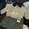 Chaqueta acolchada para niño, chaqueta infantil engrosada, solapa, ropa de otoño e invierno, nuevo estilo 2026, súper bonita, ropa de trabajo, top para niña
