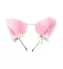 Diadema de Cabeza de Conejo Linda Adorno para la Cabeza Disfraz Fiesta Halloween Pascua Cosplay Maquillaje Lavado de Cara Aro para el Cabello Accesorios para el Cabello