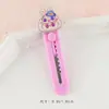 Cuchillo de Utilidad de Dibujos Animados de Colores Dulces, Cuchillo de Manualidades para Oficina, Abrepaquetes Portátil, Mini Cortador de Papel para Estudiantes