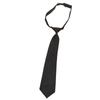 Traje negro de sarga, corbata pequeña, elegante y moderna para hombre y mujer, pajarita informal para estudiante, corbata de color liso, tendencia.