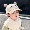 Sombrero Súper Elegante para Bebé para Primavera, Gorra de Béisbol con Visera de Pullover de Moda para Bebés Niñas, Gorra de Pico de Pato para Niños de un Año