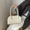 Outono 2026 Novo Estilo Coreano de Bolinhas para o Dia a Dia em PU Casual Moda Tendência Bolsa de Braço Bolsas de Ombro para Mulheres