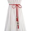 Cinturón fino de microfibra para mujer, estilo coreano, combinable con la cintura, estilo informal