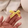 Nuevo Estilo Refrescante Cinta tamaño pequeño Accesorios Laterales para el Cabello Tocado Estilo Ballet Dulce Pinza para el Cabello de Lazo Azul