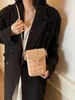 Bolso Cruzado para Teléfono Móvil de Mujer 2026 Nuevo Diseño de Moda Elegante Textura a Cuadros Moderno Ins Gran Capacidad Versátil