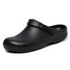 Zapatos de Chef Slip-On Wako Zapatos de Trabajo Antideslizantes para Cocina Impermeables y Resistentes al Aceite Zapatos de Protección Laboral Botas de Lluvia Cortas Dropshipping