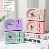 Reloj Despertador Luminoso de Dibujos Animados Creativos para Niños, Simple y Elegante, Multifuncional para Dormitorio Mesita de Noche Snooze Reloj Electrónico Venta al por Mayor