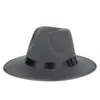 Sombrero de ala ancha estilo Xu Wenqiang de Shanghai Beach para hombre, Sombrero de Jazz para Actuación en Escenario de Michael Jackson