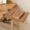Tablero de Extensión de Escritorio para Sala de E-Sports, Bandeja para Teclado con Brazo Plegable y Extensible