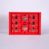 Caja de Regalo Personalizada Creativa para Pasteles de Luna Festival de Medio Otoño Caja de Empaque para Pasteles de Luna Tapa Cielo y Tierra Impresión a Color Logo Caja de Regalo Caja Vacía
