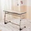 Escritorio y silla para estudiante de entrenamiento de persona doble, escritorio y silla de aula, mesa de tutoría, escritorio de aprendizaje institucional, cuidado después de la escuela, escritorio escolar