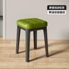 Hogar Moderno Bolsa Suave Taburete de Plástico Sencillo Apilable Taburete de Comedor Engrosado Mesa de Comedor Taburete Alto Silla de Comedor Sala de Estar Taburete de Tabla