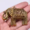 59x 47mm 17,5g multicolor Comércio exterior Acessórios de joias DIY pingente de animal fofo elefante