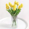 Ins Tulip Flor Artificial Sala de Estar Ornamentos de Flores Artificiais Decoração de Casa Buquê Adereços Fotográficos High-end Mesa Arte Floral