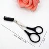 Tijeras para Cejas de Acero Inoxidable con Peine, Tijeras de Belleza, Recortador de Cejas, Tijeras de Maquillaje, Tijeras para Cejas, Tijeras de Belleza, Tijeras de Plástico