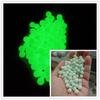 100 Perlas Luminosas Accesorios para Pesca Cuentas Sueltas Fluorescentes Cuentas Redondas Luminosas Suministro Especial Transfronterizo para Manualidades DIY
