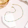 Set de Collar con Zirconia en Forma de Corazón Rojo Moda Transfronteriza Europea y Americana Joyería Creativa de Nicho de Acero Inoxidable de Alta Gama para Mujeres