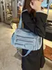 Bolso de mezclilla de moda transfronterizo, gran capacidad, bolso versátil de alta gama para el día a día de mujer, bolso de hombro para damas, bolso cruzado