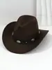 Sombrero Casual de Mezclilla para Hombres y Mujeres, Flor Metálica Tridimensional, Hebilla Redonda con Remaches, Accesorios para Cinturón para Fiesta de Cumpleaños