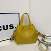 Nova Bolsa Transversal Versátil Impermeável de Tecido Oxford Leve para Mulheres, Design Moderno, Estilo Simples, Bolsa de Mão para o Dia a Dia, Bolsa de Ombro