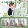 Estante Série Leitura Infantil, Multifuncional, Ajustável, Extensível, Suporte Fixo para Livros, Armazenamento de Mesa