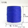 Não. 72 Fio de Jade 0,8mm Poliéster Fio Trançado à Mão Pingente DIY Corda Vermelha Acessórios de Nó Chinês Fio Ponto Atacado